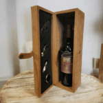 Portabottiglie in Velluto Singolo "Primitivo Tauro"