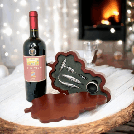 Set Vino Grappolo "Primitivo Tauro"