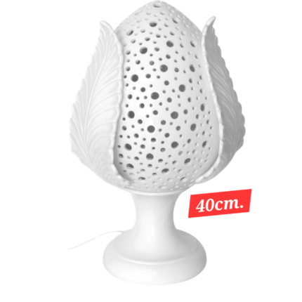 PUMO LAMPADA TRAFORATA BIANCA
