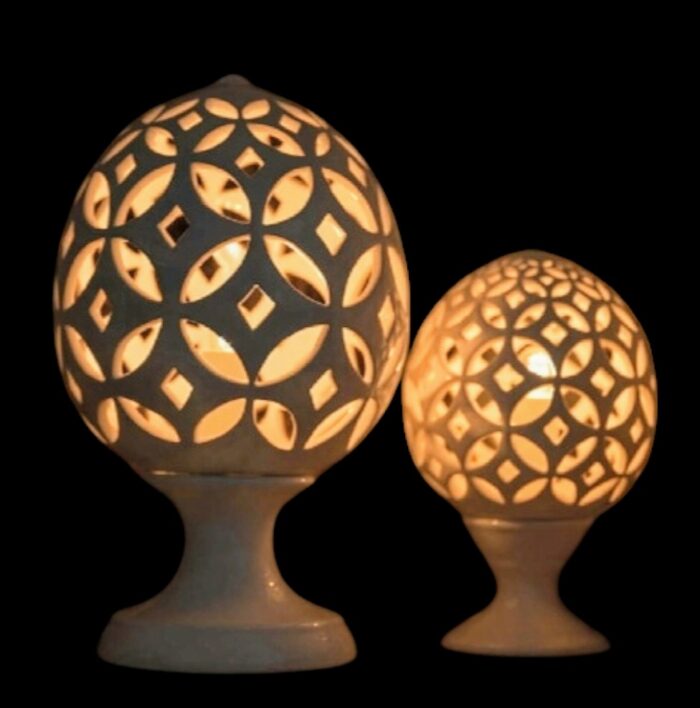 PUMO LAMPADA FIORE BIANCA - immagine 3