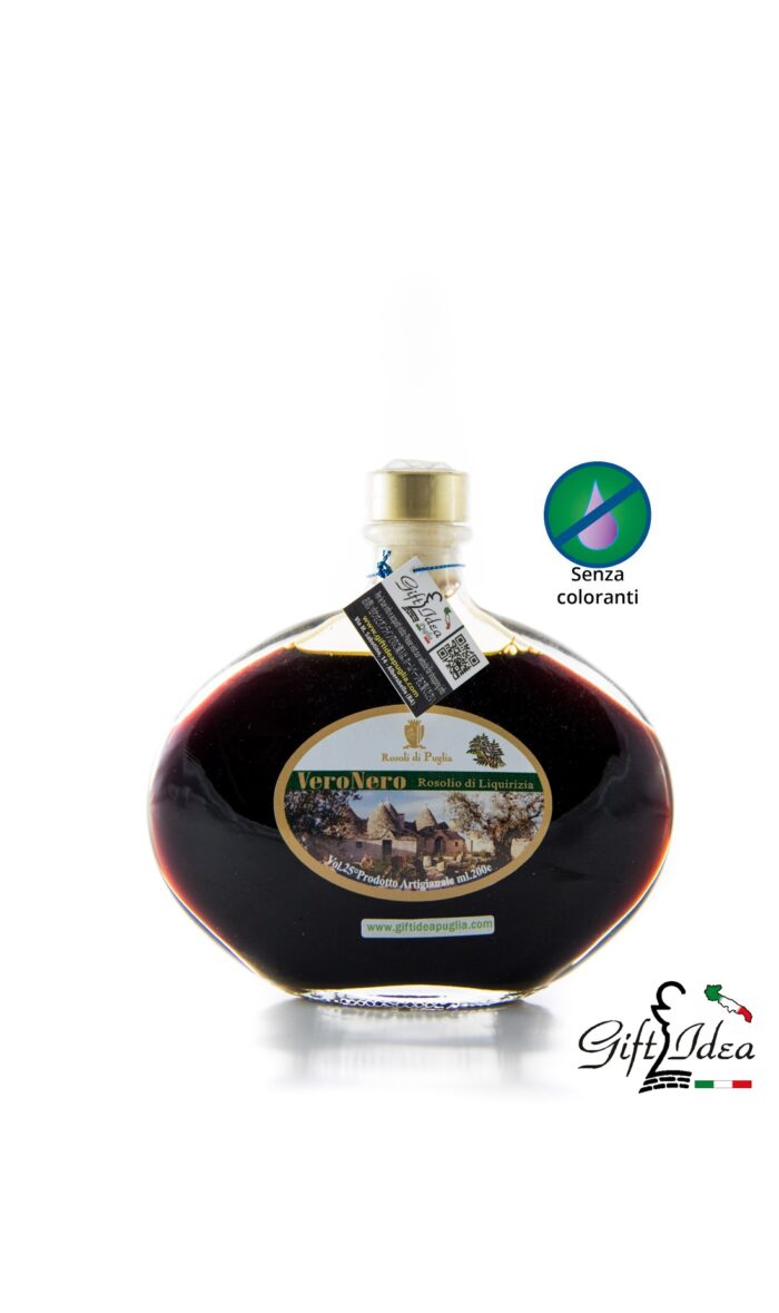 Vero Nero – Rosolio di Liquirizia – Licorice Liqueur - immagine 3