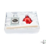 PUMO PUGLIESE PROFUMATORE CON VETRO ROSSO PICCOLO