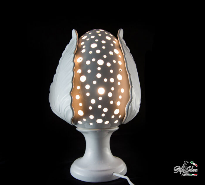 PUMO LAMPADA TRAFORATA BIANCA - immagine 13