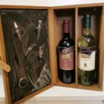 Portabottiglie in Velluto Doppio "Primitivo Tauro e Edone Tauro" "