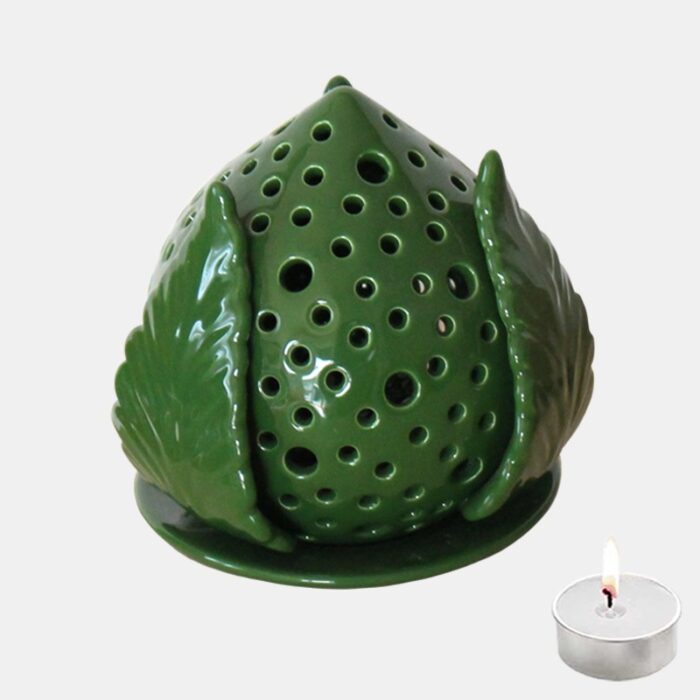 Pumo pugliese porta candela T-LIGHT in ceramica - immagine 4