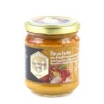 Bruschetta con funghi e pomodori secchi