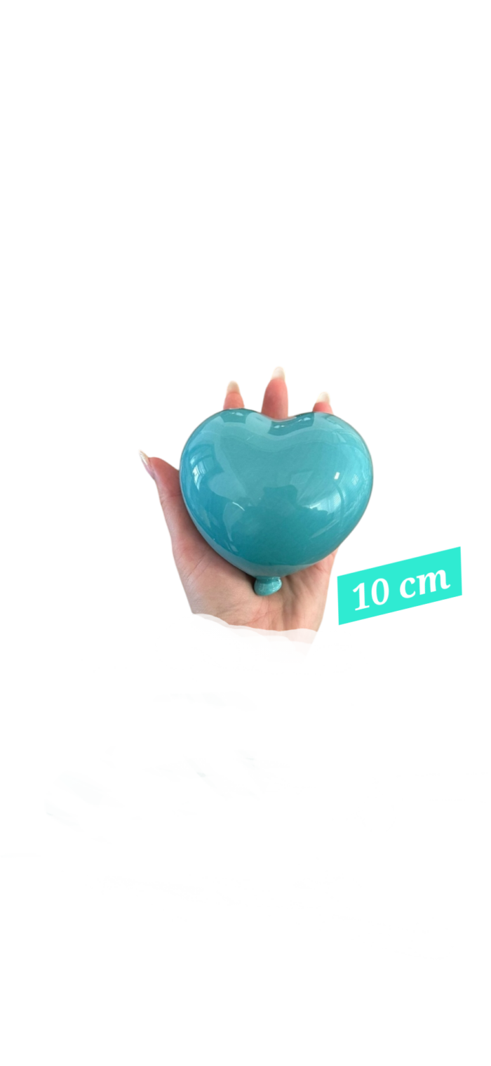 Cuore in ceramica 10 colori - immagine 4