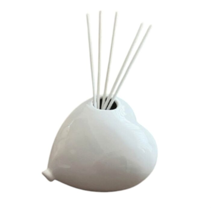 Cuore Profumatore in ceramica 11x9x7cm. - immagine 1