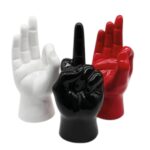 Riproduzione Mano in ceramica 8.5x8x23cm.