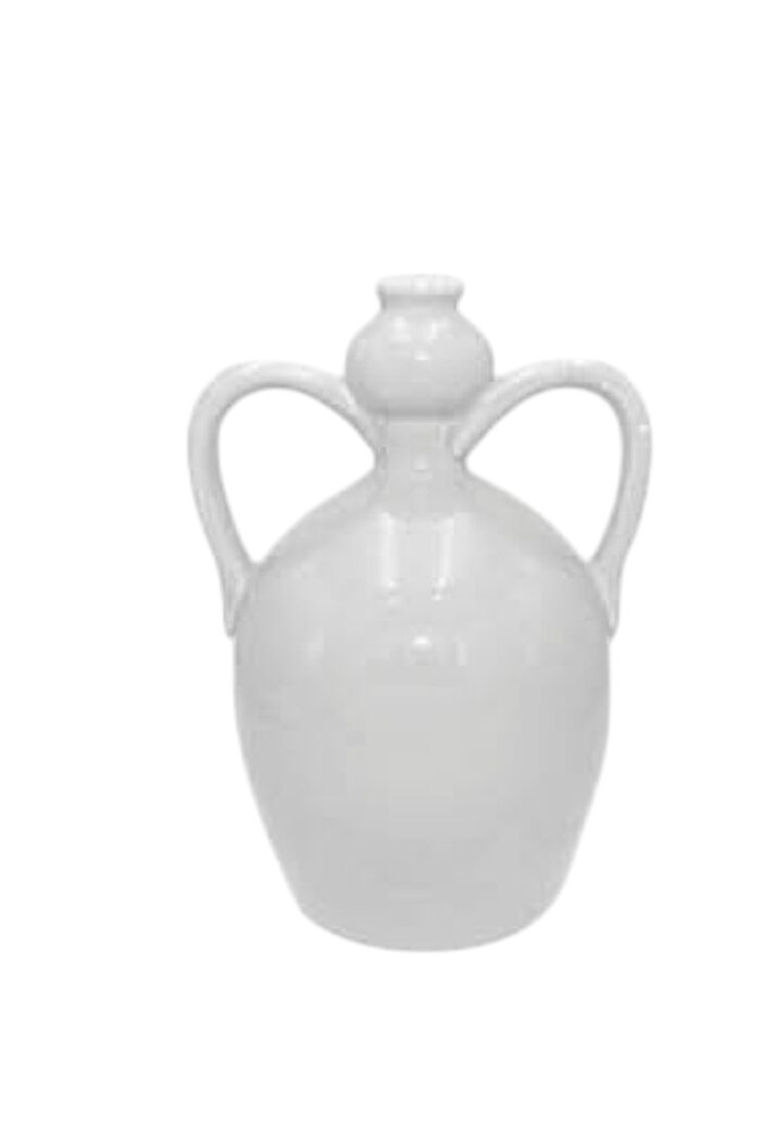 ANFORA TIPICA PUGLIESE IN CERAMICA VARI COLORI 20 cm - immagine 1